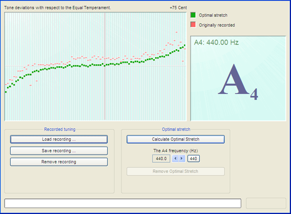 Automatically calculate the optimal stretch