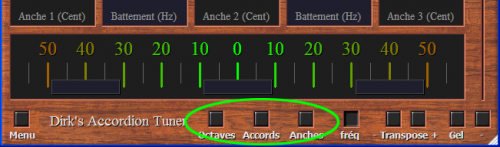 Notes, octaves ou accords