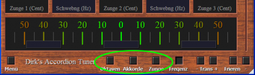 Noten, Oktaven oder Akkorde