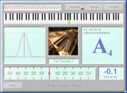 Buono regalo per l'accordatore di pianoforte di Dirk