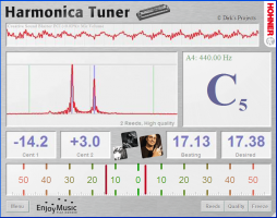 HOHNER tuner harmonijki