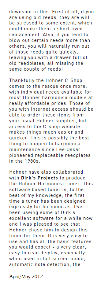 Harmonica World Magazine